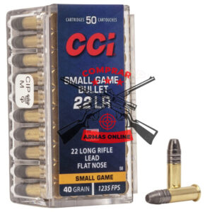 Munição CCI 22LR SGB SMALL GAME 40GR – CX 50